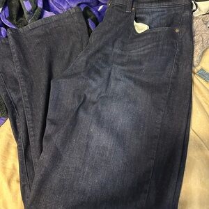 Daniel Cremieux Men's Deep Indigo Straight Jeans